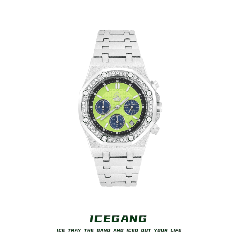 ICEGANG Three Eye Cream Gold Waffle Series - Yoyisjewelry