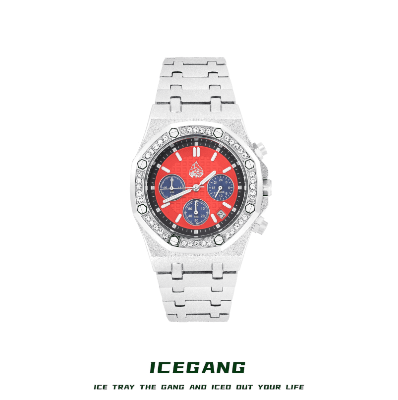 ICEGANG Three Eye Cream Gold Waffle Series - Yoyisjewelry