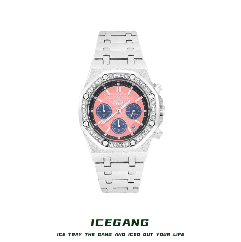 ICEGANG Three Eye Cream Gold Waffle Series - Yoyisjewelry