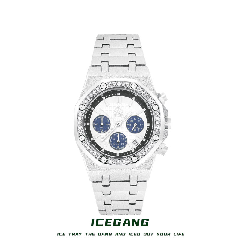 ICEGANG Three Eye Cream Gold Waffle Series - Yoyisjewelry