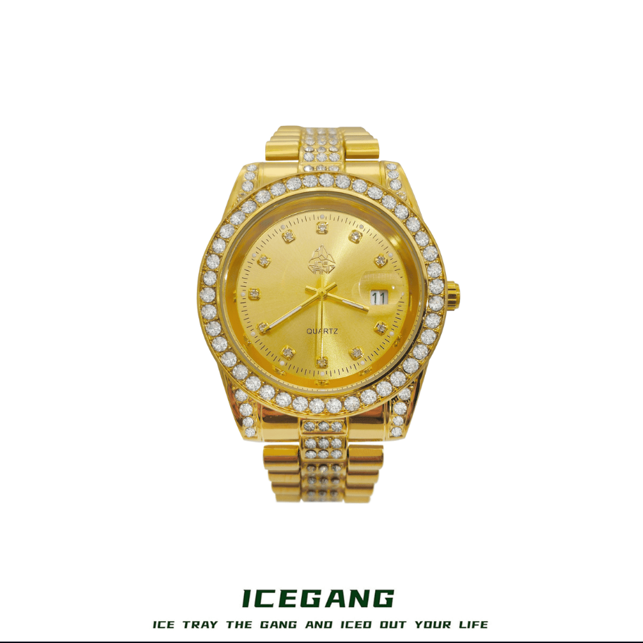 ICEGANG watch men and women couple fashion trend temperament light luxury quartz watch - Yoyisjewelry