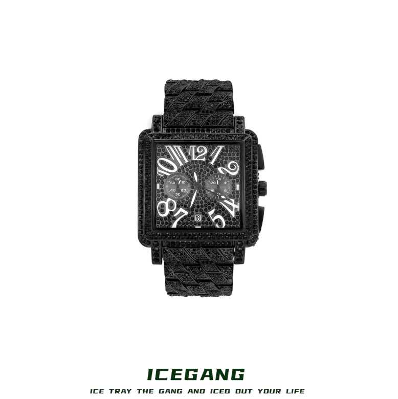 ICEGANG Heavy Industry Square Santos Watch - Yoyisjewelry