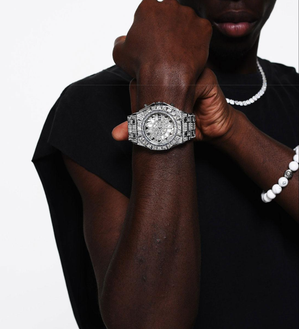 ICEGANG white kaleidoscope watch - Yoyisjewelry