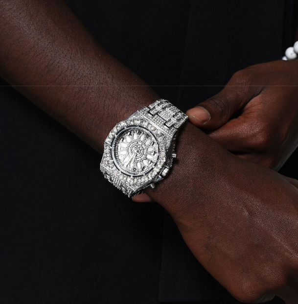 ICEGANG white kaleidoscope watch - Yoyisjewelry