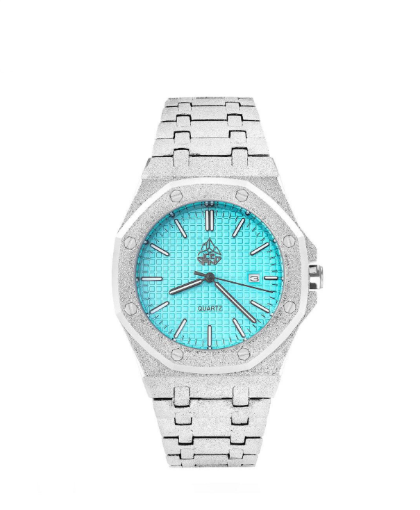 ICEGANG Waffle Frosted Gold Series Watch - Yoyisjewelry