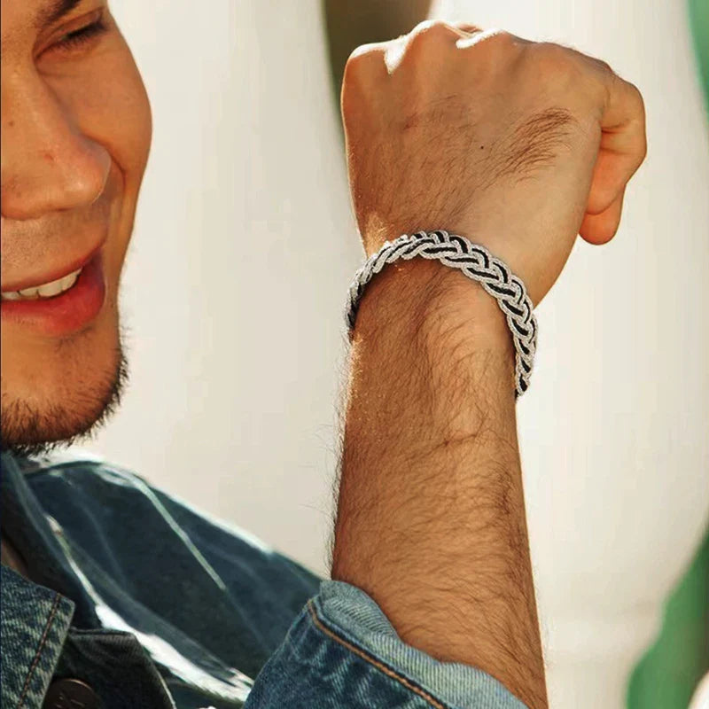 Unisex Handmade Woven Charm Bracelet - Yoyisjewelry