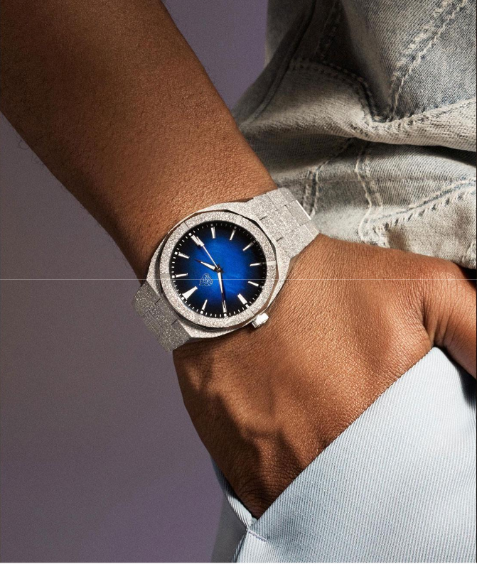 ICEGANG original Stardust series black ocean star watch - Yoyisjewelry