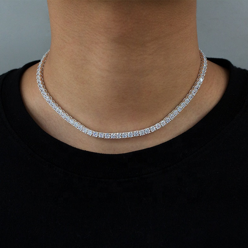 Men's Moissanite  Tennis Chain - Yoyisjewelry