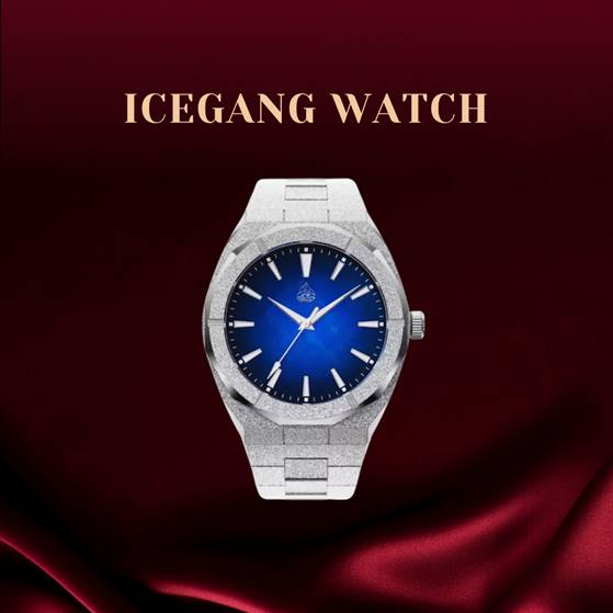 ICEGANG original Stardust series black ocean star watch