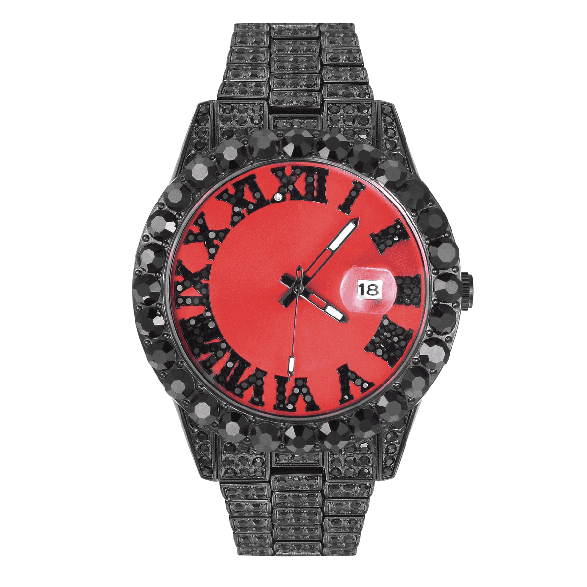 ICEGANG Roman Moissanite Series Men's and Women's Watches - Yoyisjewelry