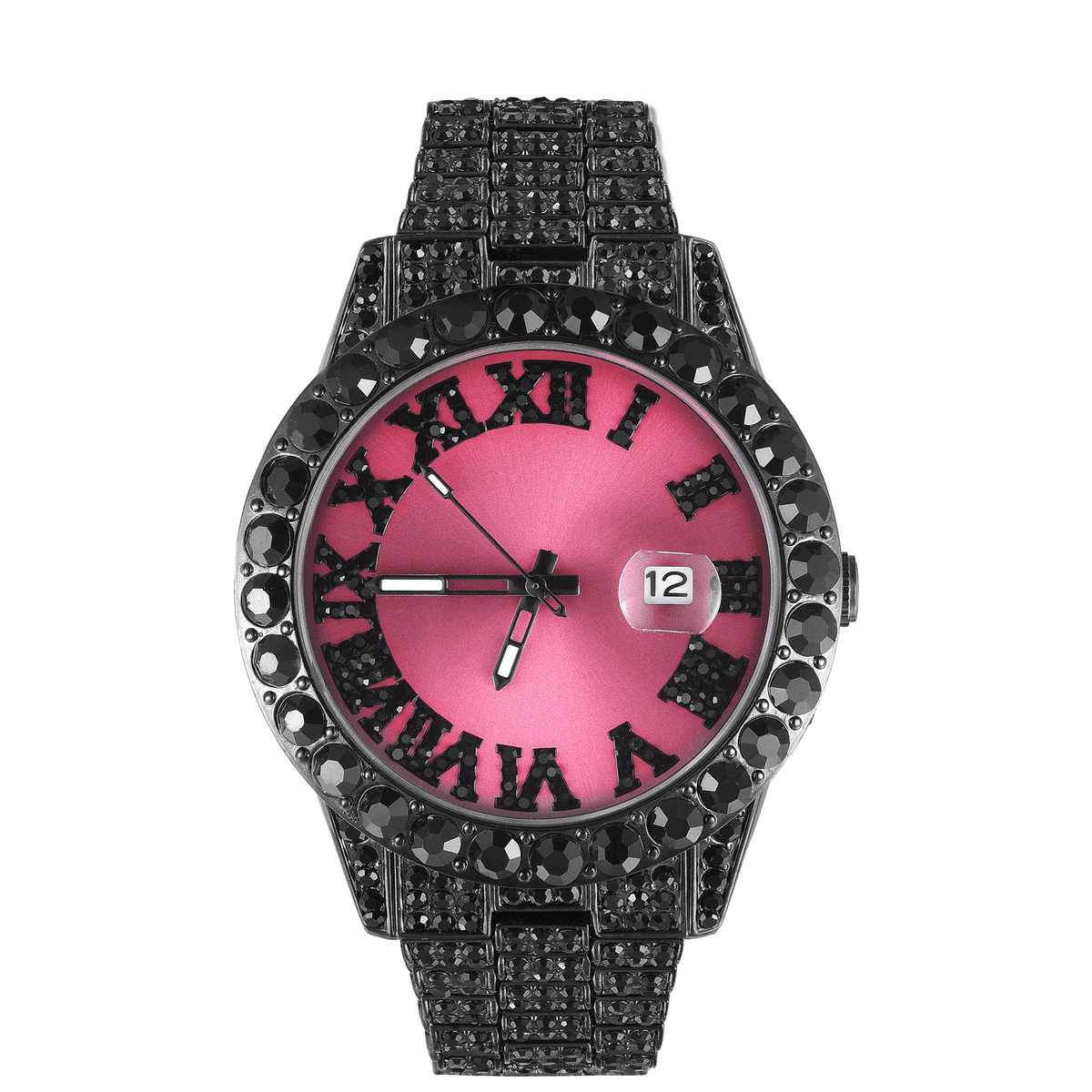 ICEGANG Roman Moissanite Series Men's and Women's Watches - Yoyisjewelry