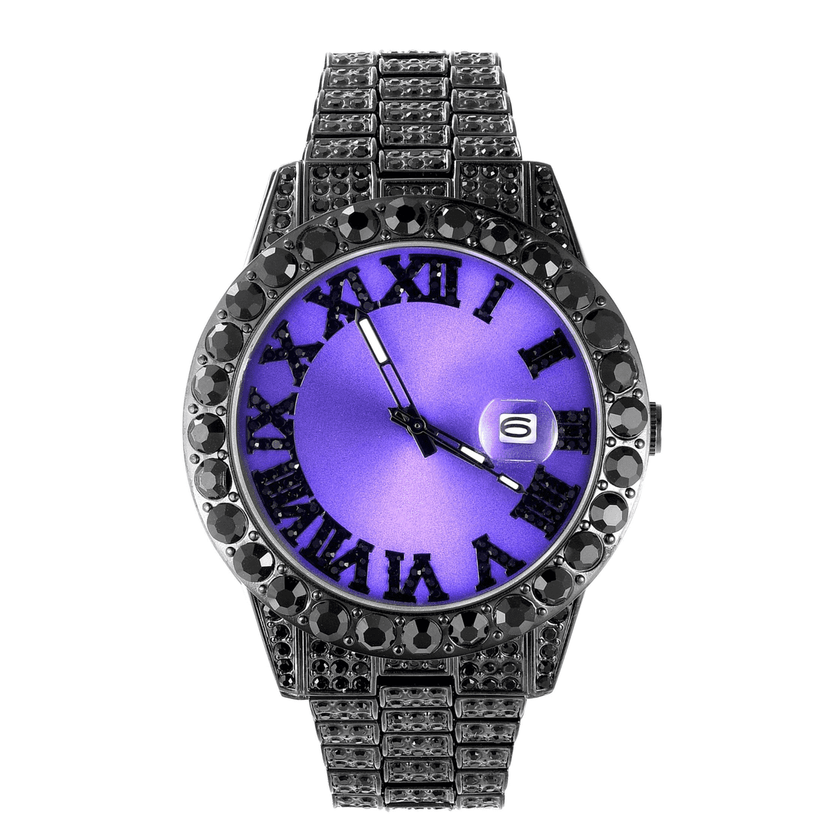 ICEGANG Roman Moissanite Series Men's and Women's Watches - Yoyisjewelry