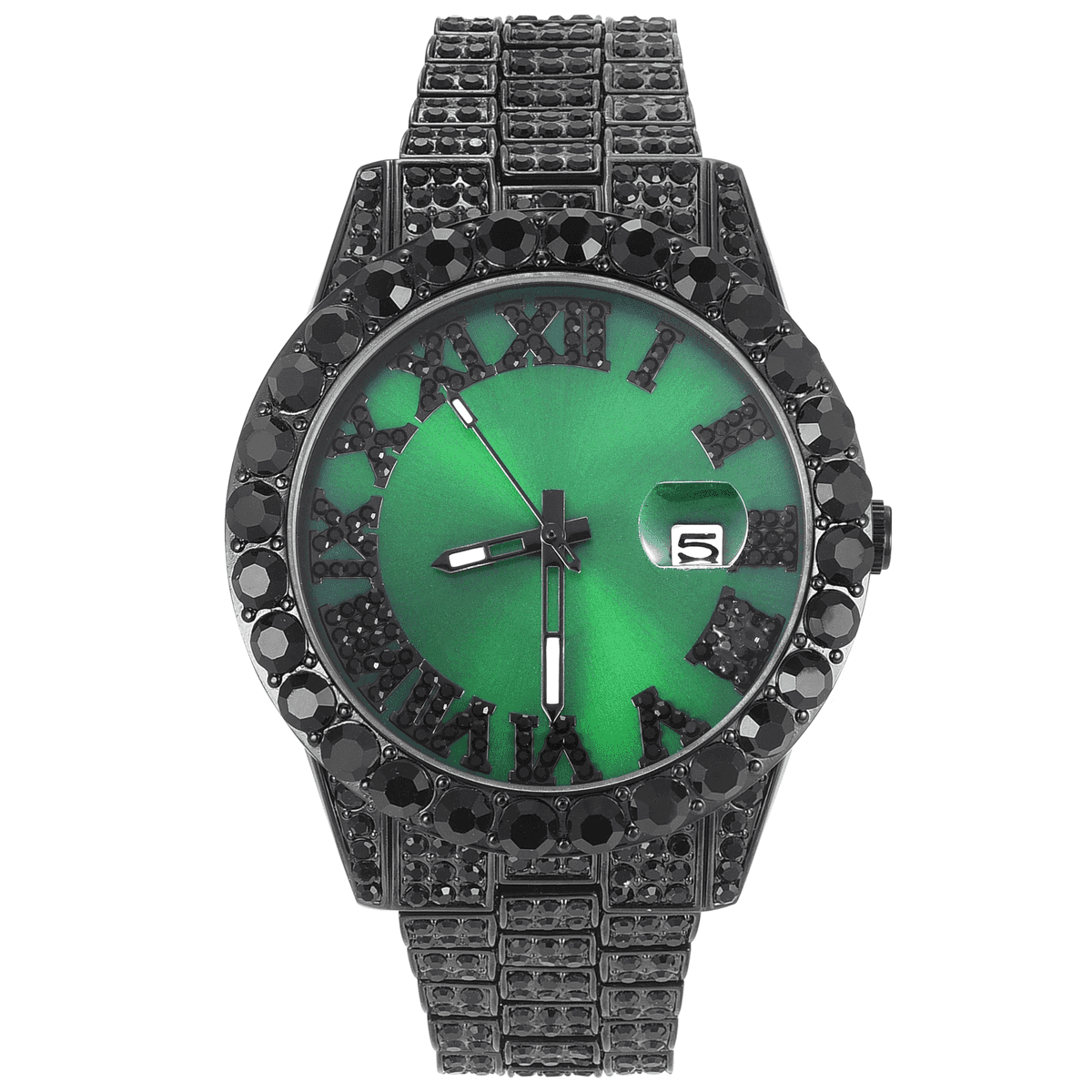 ICEGANG Roman Moissanite Series Men's and Women's Watches - Yoyisjewelry